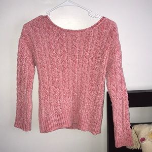 Pink sweater